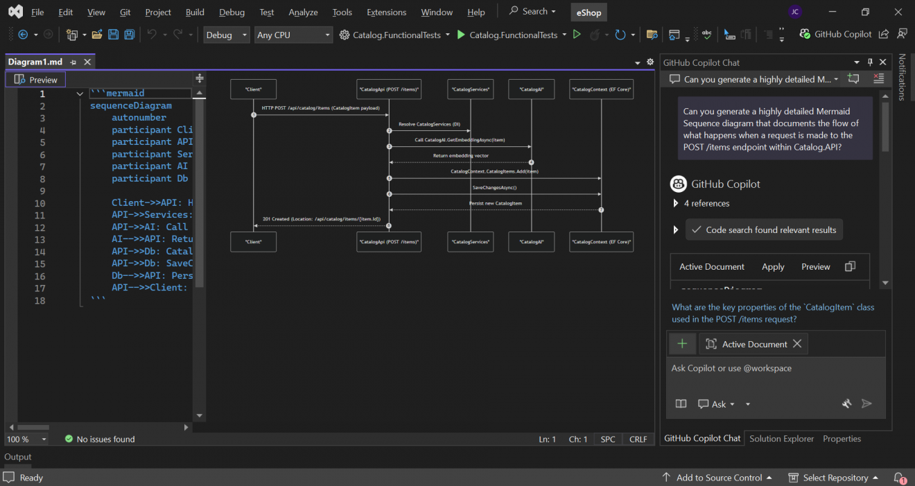 How to create Mermaid diagrams with ease using GitHub Copilot and ...